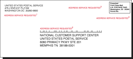 Ancillary Mail Envelope